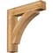 Ekena Millwork Thorton Block Rough Sawn Bracket, Western Red Cedar, 6"W x 34"D x 34"H BKT06X34X34THR05RWR - alternate 1